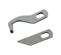 1 juego de cuchillas superiores e inferiores XB1687-001 XB1459-001 compatibles con máquinas coser overlock domésticas Brother 2104D, 3034D, 3234DT, M343D y 755D