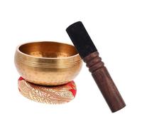 1 juego de cuenco de canto para meditación y yoga, cuenco con sonidos de yoga, accesorios con cubierta, decoración Zen, meditaciones, campana tibetana de Marco Aurelio, cuenco para cantar, cuenco p