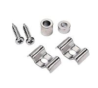 1 juego de cuerdas de guitarra eléctrica, guías de árbol de cuerda de metal, accesorios de repuesto para guitarra, bajo, retenedor de guitarra, retenedor de cuerda de guitarra, piezas de repuesto de