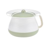 1 juego de escupidoras de plástico portátil con tapa, olla cubierta para orinar de noche en casa y uso, cubo de orina para hombres y ancianos Hoj541 (verde, 21 x 18,5 x 14 cm)