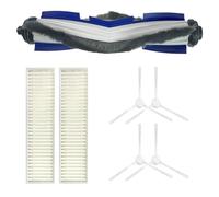 1 Juego De Filtro Lateral De Cepillo De Rodillo, Compatible Con Rowenta, ZR740003, Compatible Con Tefal, Reemplazo De Rollo De Robot De Barrido Serie Explorer 60