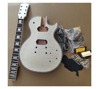 1 Juego De Guitarra Eléctrica Sin Terminar, Cuello Y Cuerpo, Kit De Guitarra, Pieza DIY, Todo El Hardware kit de guitarra electrica sin terminar