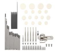 1 juego de herramientas de reparación de clarinete Yootones con resortes de clarinete, rodillos de agujas de resorte, almohadillas compatibles con clarinete