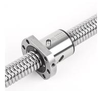 1 juego de husillo de bolas C5 SFU2510, tuerca de bola, husillo de bolas RM2510, extremo mecanizado CNC, 250 mm, 300, 350, 400, 450, 500, 600, 650, 700, 900, 1000, 1200, 1500, 2000 mm