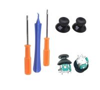1 juego de joystick sin deriva con kit de tornillos de destornillador, sensor de palos analógicos para Xbox One, módulo de joysticks izquierdo y derecho
