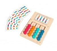 1 Juego De Juguetes Educativos para Niños,Juguetes De Entrenamiento para Pensar,Juguetes De Educación Temprana Hechos De Madera,Creativos E Interesantes