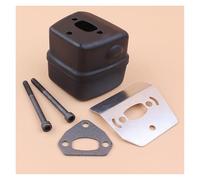 1 Juego de juntas protección térmica perno escape for HUSQVARNA 137 142 E 136 141 LE 41 36 545006044 piezas repuesto Motor motosierra