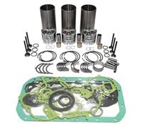 1 juego de kit de reacondicionamiento compatible con motores Yanmar 3TN75RJ, 3TN75L, 3TN75U, 3TN75E, 3D75-2 y 3D75N, y con tractor John Deere 1601.