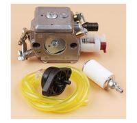 1 Juego de Kit filtro manguera combustible bombilla imprimación carburador for HUSQVARNA 350 340 345 346 XP 353 piezas motosierra for Zama C3-EL32