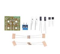 1 juego de kits electrónicos de fabricación de bricolaje lámpara intermitente piezas de placa de circuito electrónico DIY kits de fabricación electrónica