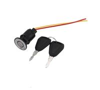 1 Juego de llave encendido para bicicleta eléctrica, interruptor 2 cables para candado patinete eléctrico Barril Encendido Moto(2pin L)