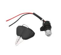 1 Juego de llave encendido para bicicleta eléctrica, interruptor 2 cables para candado patinete eléctrico Barril Encendido Moto(2 PINES)