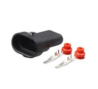 1 Juego De/& lphi Conector Sellado automotriz De 2 Pines lámpara antiniebla Enchufe De luz H11 Enchufe De xenón 12124819 DJ7028Y-2.8-11(5 Sets,Male-01)