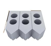 1 juego de mandril hidráulico de aleación de aluminio CNC - Mandíbulas flexibles de 90 grados - 120 grados - Mandíbulas de tres mordazas - Alicates hidráulicos de plástico (25,4 cm a 90 grados)