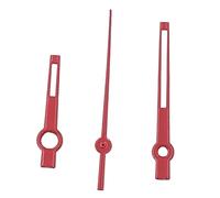 1 juego de manecillas luminosas for reloj en colores plata, rojo, naranja, verde, azul, dorado, gris plomo, rosa y morado. Compatibles con movimientos NH35, NH36, 7S26, 7S36, 4R35 4R36(Gun color)
