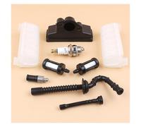 1 Juego de manguera aceite y combustible con filtro aire, Kit bujía for STIHL MS210 MS230 MS250 MS 210 230 250 021 023 025, repuestos motosierra