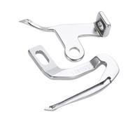 1 Juego de máquina coser Looper Metal superior 550568 inferior 550411 pieza curvada for doblar agujas Singer(Upper and Lower)