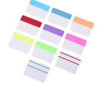 1 juego de marcadores adhesivos para páginas, pestañas de índices coloridos, pestañas de índice de colores, pestañas de libro para escribir, pestañas de archivo para la escuela