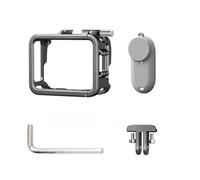 1 juego de marco de soporte de cámara de metal para 360 GO 3 con adaptador de montaje de 2 mandíbulas, fácil de cambiar entre modos de sesiones de fotos