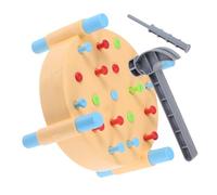 1 Juego De Martillo De Madera Montessori: Juego Interactivo De Golpes para Conceptos Matemáticos Básicos - Juguete Creativo para El Aprendizaje Temprano