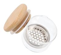 1 juego de mini cepillos de uñas, taza de lavado de acrílico, plato limpiador de uñas con tapa, fácil limpieza, portátil, malla en capas, cepillo para arte de uñas, taza de limpieza