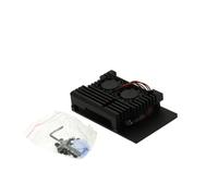 1 Juego de módulo de Sistema de refrigeración de Doble Ventilador con disipador de Calor for Modelo Pi 4B 3B + + (Plus) no Incluido(Pi 3 Shell with Fan)