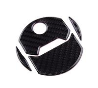 1 Juego De Molduras Decorativas para Salida De Aire Aparadicionado De Coche De Fibra De Carbono Negra para Chevrolet Camaro 2010 2011 2012 2013 2014 Y 2015