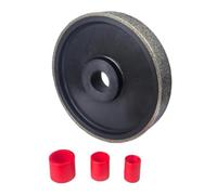 1 juego de muela plana de diamante for amolar en banco con adaptador de mandril, disco paralelo electrochapado for jade de 150 x 25 x 25,4 mm(1800)