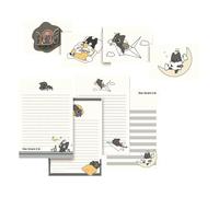 1 juego de papel y sobres de Little Black Cats para escribir