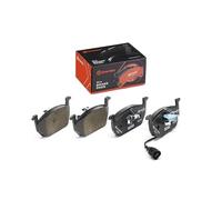BREMBO Juego de 4 pastillas de freno para SKODA: Octavia & VOLKSWAGEN: Golf & SEAT: Leon & AUDI: A3 (Ref: P 85 137X)
