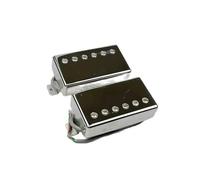 1 Juego De Pastillas De Guitarra Alnico V BB1 BB2 Serie Humbucker Pickup 4C Para Guitarra Eléctrica GIB (Color : Nickel)