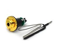 1 juego de pastillas piezoeléctricas for ukelele con conector de clavija de salida debajo del puente for guitarra británica(Gold)