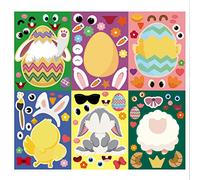 1 Juego De Pegatinas De Grafiti De Pascua Calcomanías De Huevos Decorativas Para Regalos Ventana De Nevera Sobres De Pared De Fotos Calcomanías De Huevos De Pascua Y