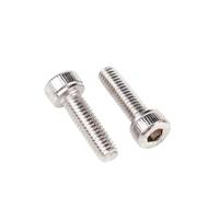 1 Juego de pernos de cabeza hexagonal M2-2.5 de acero inoxidable 304 DIN912 tornillo Allen(40mm,M2 x 100Pieces)