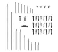 1 juego de piezas de reparación de saxofón alto, kit de herramientas de reparación de saxofón de acero, accesorios de saxofón de madera, piezas de repuesto para instrumentos de viento de