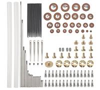 1 juego de piezas de reparación de saxofón alto Yootones Kit de mantenimiento de saxofón compatible con saxofón instrumentos musicales accesorios