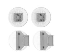 1 juego de placa base de repuesto para puerta de bebé con tornillos de gancho para mejorar la barrera de puerta de niños y mascotas