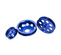 1 juego de poleas de cigüeñal de aluminio ligero 180SX 200SX SR20 compatible con Nissan 180 200 S13 S14 2.0L