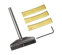 1 juego de prensa de diapasón de aleación Yootones con insertos de prensa, accesorio de instrumento musical para herramienta de reparación de guitarra eléctrica