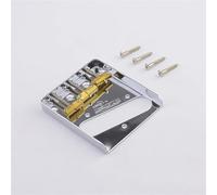 1 Juego de puente de guitarra fijo WTB Vintage con monturas de latón(Chrome)