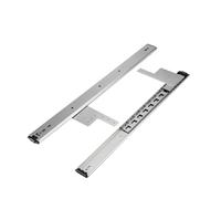 1 Juego de puerta abatible oculta, riel deslizante, armario vino, TV, pista plegable, bisagra for muebles for ahorrar espacio(Length 55cm)