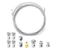 1 juego de reparación de cables universal, palanca de gas, kit de reparación de cables de motocicleta, freno, cable de embrague, accesorios de reparación de cables con resorte, cable de cambio de