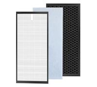 1 Juego De Repuesto De Hoja De Filtro Desodorizante True H13 HEPA Y Carbón Activado, Compatible Con Rowenta, PU4010 PU4010F0 PU4020F0 PU4020F1 Purificador De Aire