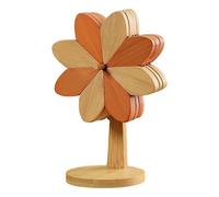 1 Juego de salvamanteles de Madera con diseño de Molino de con Soporte para encimera de Cocina, sartenes Calientes, salvamanteles de Cocina, Juego de Antideslizante, organizadores de