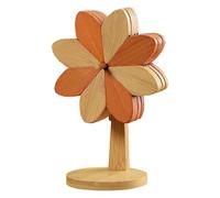 1 Juego de salvamanteles de Madera con diseño de Molino de con Soporte para encimera de Cocina, sartenes Calientes, salvamanteles de Cocina, Juego de Antideslizante, organizadores de