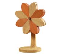 1 Juego de salvamanteles de Madera con diseño de Molino de con Soporte para encimera de Cocina, sartenes Calientes, salvamanteles de Cocina, Juego de Antideslizante, organizadores de