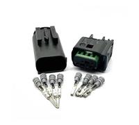 1 Juego de Sensor Conector Radar Marcha atrás eléctrico Impermeable for Coche 2/3/4/6 Pines 1-967644-1 968402-1-967640-1(BLU)