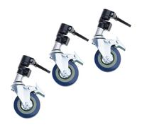 1 juego de soporte de luz de fotografía con rueda giratoria de 360 grados para un movimiento eficiente, equipo de estudio, base rodante