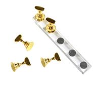 1 Juego De Soporte Para Uñas, Soporte Para Uñas, Soporte Para Práctica De Nail Art, Soporte Acrílico Para Exhibición De Puntas De Uñas, Herramientas De Práctica De Entrenamiento Para Uso DIY (Dorado)