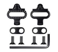 1 Juego de Tacos para Pedales de Ciclismo, Taco de Pedal de Zapatos, Tacos para Bicicleta Montaña, para Ciclismo en Interiores, Ciclismo de Montaña, Compatible con Pedal Spd/SH51